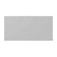 Milbank U5886-X-KK 4 Terminal Ringless Meter Socket Large Closing Plate Horn Bypass 6 Position 6-200 Ampere Main Breaker Provision Horizontal