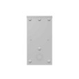 Milbank U7262 4 Terminal Ringless Meter Socket - Small Hub Open, Triplex Ground Configuration