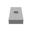 Milbank U4342-R 7 Terminal Ringless Meter Socket Large Hub Open Lever Bypass