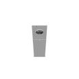 Milbank 4 Terminal Ringless Meter Socket Plain Top Lever Bypass Single Pedestal Direct Bury, 1 Position 320 Ampere