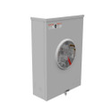 Milbank U2047-O 5 Terminal Ringless Meter Socket Plain Top Lever Bypass with 7/8" Barrel Lock Provision