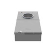Milbank U5865-XL-38GBGRW 4 Terminal Ring Type Small Closing Plate 520GR 620GB 520GR Surface Mount