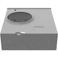 Milbank U4413-O-KK 4 Terminal Ringless Meter Socket, Plain Top Horn Bypass Left Facing Socket
