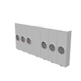 Milbank U2736-XT 7 Terminal Ringless Meter Socket 2 Large Closing Plates Lever Bypass 6 Position