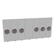 Milbank U2736-XT 7 Terminal Ringless Meter Socket 2 Large Closing Plates Lever Bypass 6 Position