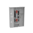 Milbank U2862-X 4-5 Terminal Ringless Meter Socket Large Closing Plate 2 Position 2-200 Ampere Main Breaker Provision
