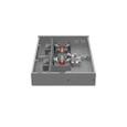 Milbank U2862-X 4-5 Terminal Ringless Meter Socket Large Closing Plate 2 Position 2-200 Ampere Main Breaker Provision