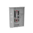 Milbank U2862-X 4-5 Terminal Ringless Meter Socket Large Closing Plate 2 Position 2-200 Ampere Main Breaker Provision