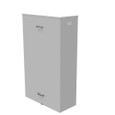 Milbank U4769-O 32in-54in-14in Painted Steel No Knockouts Lift Off Front Hasp Wood Back Panel Installed