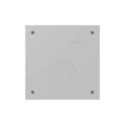 Milbank Type 1 Steel Screw Cover Enclosures - Special Knockouts with Brooks Barrel Locks