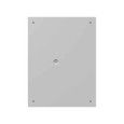Milbank 12-Inch Width Steel Screw Cover Type 1 With Teardrop Slots Mounting Holes In Back
