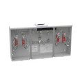 Milbank U1254-RXL-KK-K1 4 Terminal Ringless Large Hub Open Adapt To Small Hub Open Horn Bypass Single Connector 6-350kcmil
