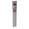 Milbank U5220-XL Unmetered RV Power Pedestal Small Closing Plate, Double Pedestal Direct Bury Outdoor Power Distribution
