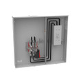 Milbank U6227–U6230 4 & 7 Terminal Ringless Meter Socket - Large Closing Plate, 400A Main Breaker with Locking Connector Options