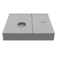 Milbank U6227–U6230 4 & 7 Terminal Ringless Meter Socket - Large Closing Plate, 400A Main Breaker with Locking Connector Options