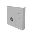 Milbank U6227–U6230 4 & 7 Terminal Ringless Meter Socket - Large Closing Plate, 400A Main Breaker with Locking Connector Options