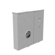 Milbank U6227–U6230 4 & 7 Terminal Ringless Meter Socket - Large Closing Plate, 400A Main Breaker with Locking Connector Options