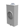 Milbank U9700 Ringless Meter Socket - 7 Terminal, Lever Bypass, Utility Grade Network Meter Base