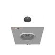 Milbank U4581-RL 5 Terminal Ringless Small Hub Open Lever Bypass External Hex Center Flange Disconnect