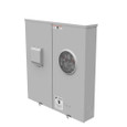 Milbank U5784–U5787 Ringless Meter Socket - Plain Top Lever Bypass, 200A Cold Sequence