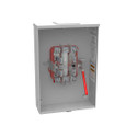 Milbank UAP9551 5 Terminal Ringless Meter Socket - Lever Bypass, Aluminum Painted