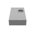 Milbank U2120-RXL 7 Terminal Ringless Meter Socket Large Hub Open Adapt To Small Closing Plate Lever Bypass Side Bussed