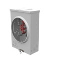 Milbank U8435 4 Terminal Ringless Meter Socket - Triplex Ground, External Hex Configurations