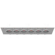 Milbank 4 Terminal Ringless Small Closing Plate 2-6 Position Stainless Steel Hasp, 100 Ampere