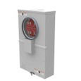 Milbank U4427-XL-21 13 Terminal Ring Type Small Closing Plate Test Switch Prewired