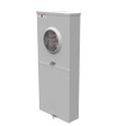 Milbank U5872 4 & 5 Terminal Ringless Meter Socket - Small Closing Plates, Lever Bypass with 200A Main Breaker and 20 Branch Circuits