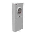 Milbank U5872 4 & 5 Terminal Ringless Meter Socket - Small Closing Plates, Lever Bypass with 200A Main Breaker and 20 Branch Circuits