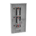 Milbank U2863-X 4-5 Terminal Ringless Meter Socket Large Closing Plate 3 Position 3-200 Ampere Main Breaker Provision