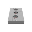 Milbank U2863-X 4-5 Terminal Ringless Meter Socket Large Closing Plate 3 Position 3-200 Ampere Main Breaker Provision