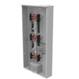 Milbank U2863-X 4-5 Terminal Ringless Meter Socket Large Closing Plate 3 Position 3-200 Ampere Main Breaker Provision