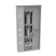 Milbank U2863-X 4-5 Terminal Ringless Meter Socket Large Closing Plate 3 Position 3-200 Ampere Main Breaker Provision