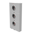 Milbank U2863-X 4-5 Terminal Ringless Meter Socket Large Closing Plate 3 Position 3-200 Ampere Main Breaker Provision