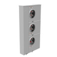Milbank U2863-X 4-5 Terminal Ringless Meter Socket Large Closing Plate 3 Position 3-200 Ampere Main Breaker Provision
