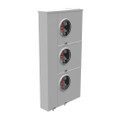 Milbank U2863-X 4-5 Terminal Ringless Meter Socket Large Closing Plate 3 Position 3-200 Ampere Main Breaker Provision