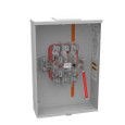 Milbank UAP9701 7 Terminal Ringless Meter Socket - Lever Bypass, Aluminum Painted