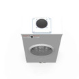 Milbank U9700-RRL 7 Terminal Ringless Large Hub Open Adapt To Small Hub Open Lever Bypass - 200A Network Service, Utility Grade