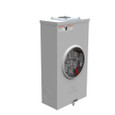 Milbank U9700-RRL 7 Terminal Ringless Large Hub Open Adapt To Small Hub Open Lever Bypass - 200A Network Service, Utility Grade