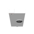 Milbank U4433-X 4 Terminal Ringless Large Closing Plate Lever Bypass Side Wireway 250kcmil Maximum