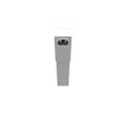 Milbank U5137 4 Terminal Ringless Meter Socket - Double Pedestal Direct Bury, Plain Top Horn Bypass