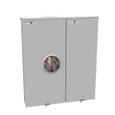 Milbank U5890–U5894 4 & 5 Terminal Ringless Meter Socket - Large Closing Plate, Dual Main Breaker Configurations