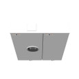 Milbank U5890–U5894 4 & 5 Terminal Ringless Meter Socket - Large Closing Plate, Dual Main Breaker Configurations