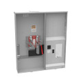 Milbank U5890–U5894 4 & 5 Terminal Ringless Meter Socket - Large Closing Plate, Dual Main Breaker Configurations