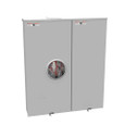 Milbank U5890–U5894 4 & 5 Terminal Ringless Meter Socket - Large Closing Plate, Dual Main Breaker Configurations
