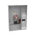 Milbank U5890–U5894 4 & 5 Terminal Ringless Meter Socket - Large Closing Plate, Dual Main Breaker Configurations