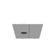 Milbank U5890–U5894 4 & 5 Terminal Ringless Meter Socket - Large Closing Plate, Dual Main Breaker Configurations