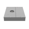 Milbank U5890–U5894 4 & 5 Terminal Ringless Meter Socket - Large Closing Plate, Dual Main Breaker Configurations